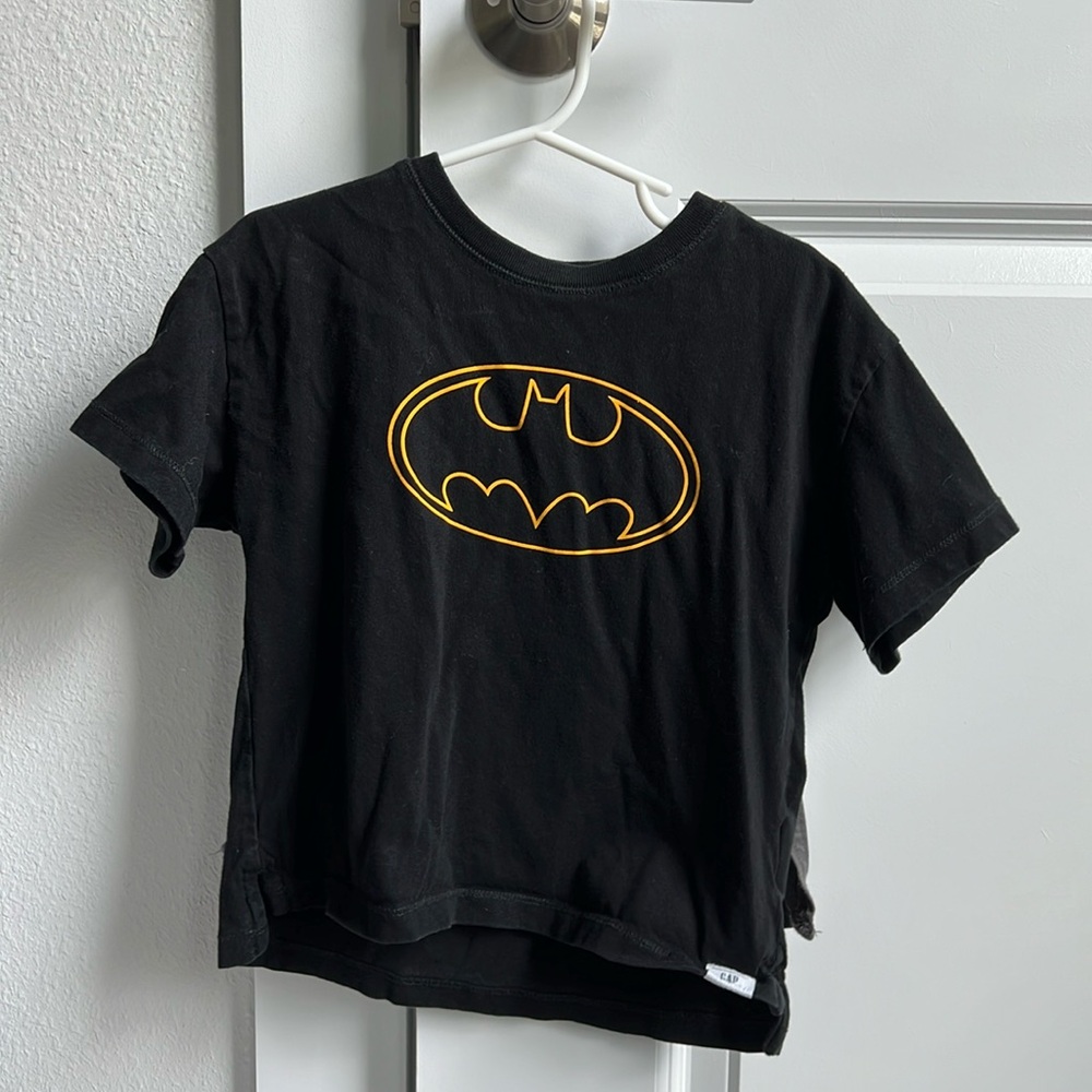 GAP 4T Batman shirt with removable cape